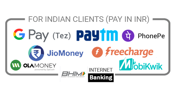 Debit/Credit Card, UPI, GooglePay, PhonePe, NetBanking